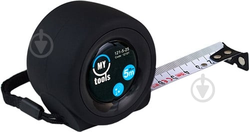 Рулетка My Tools Black edition 121-5-25 5 м x 25 мм - фото 1 Рулетка My Tools Black edition 121-5-25 5 м x 25 мм - фото 1