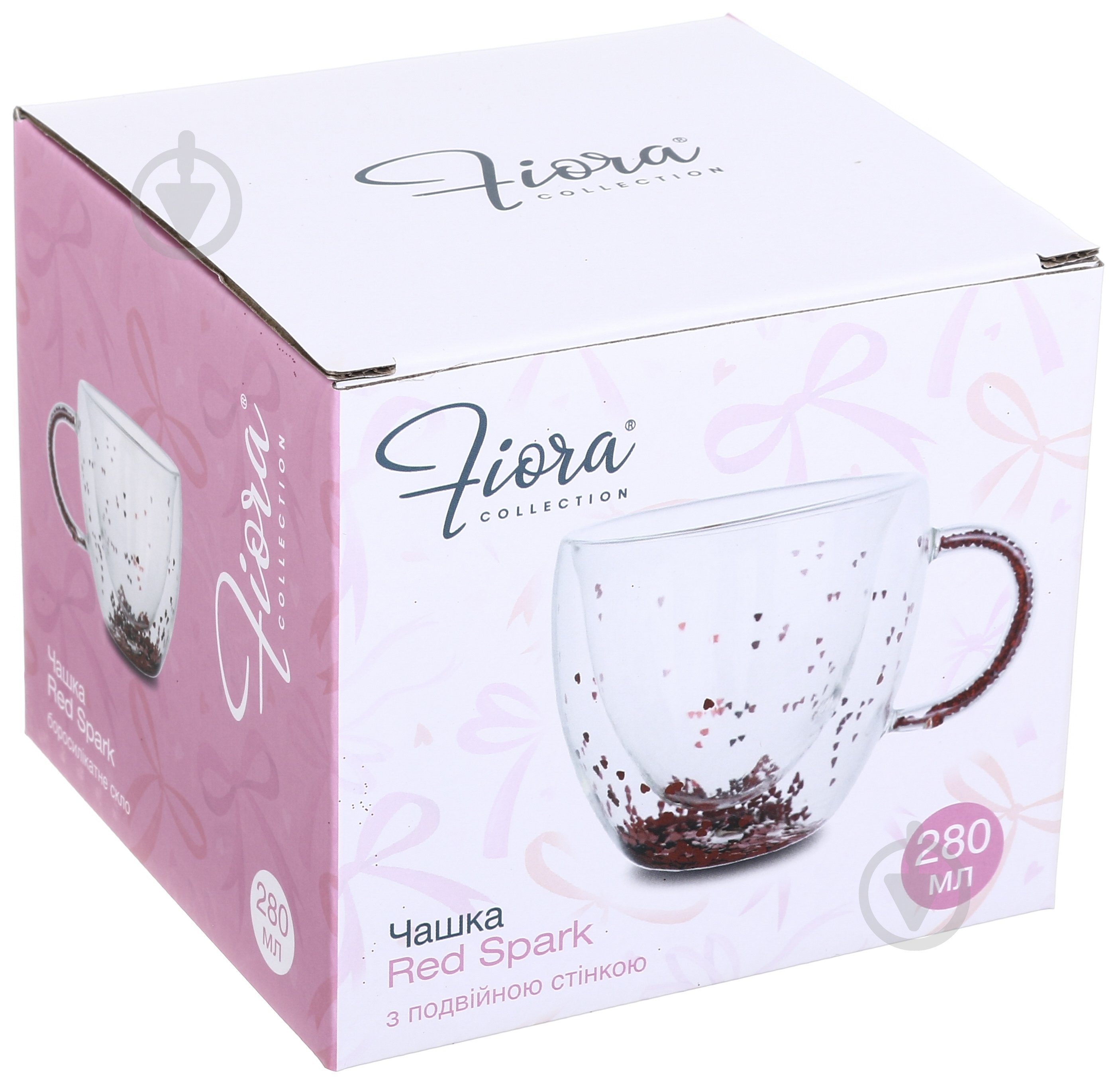 Чашка Fiora Red Spark 280 мл - фото 3