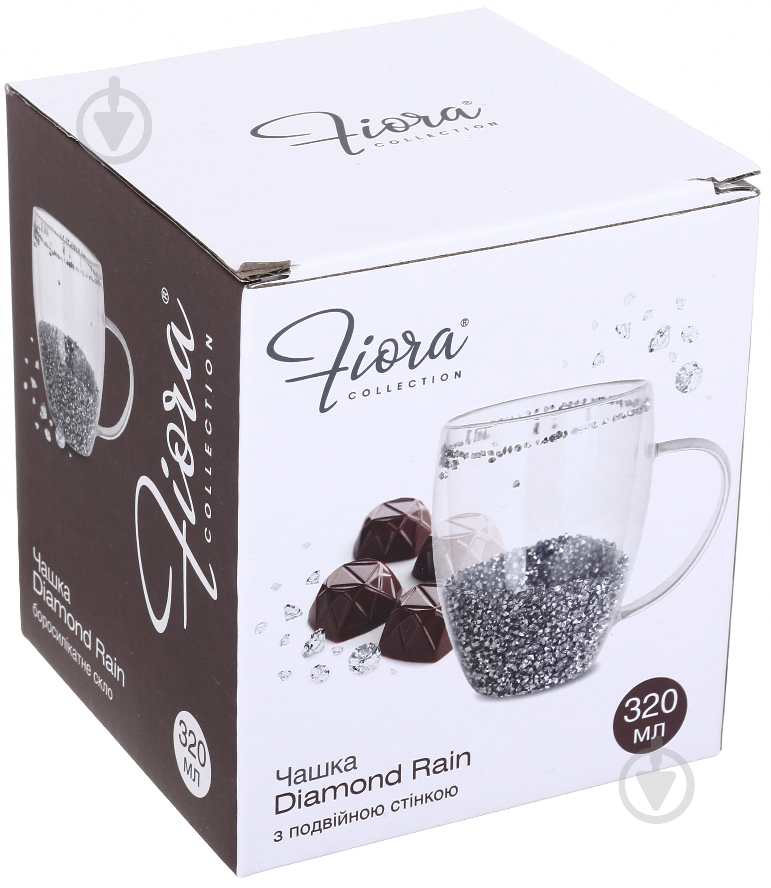 Чашка Fiora Diamond Rain 320 мл - фото 3