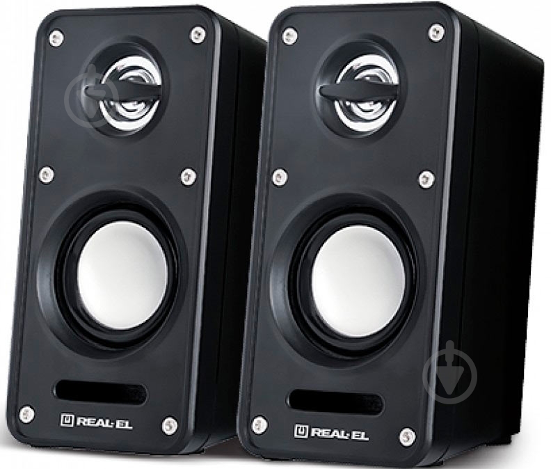 Акустическая система Real-el S-60 2.0 black - фото 2