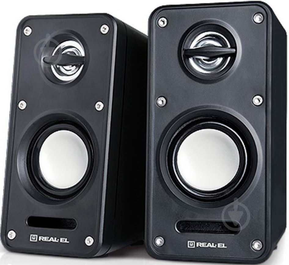 Акустическая система Real-el S-60 2.0 black - фото 1