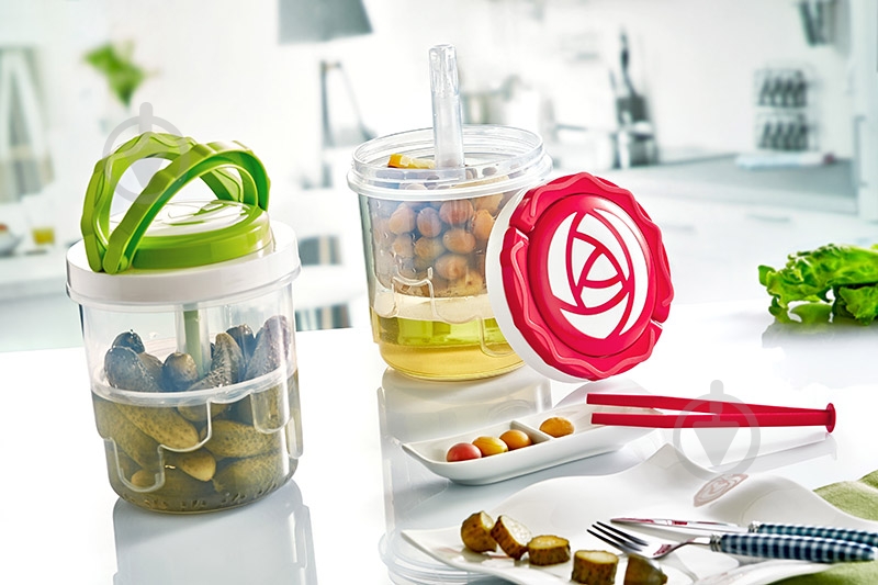 Емкость для засола Titiz Plastik Picky 1,5 л AP-9150-RD - фото 2