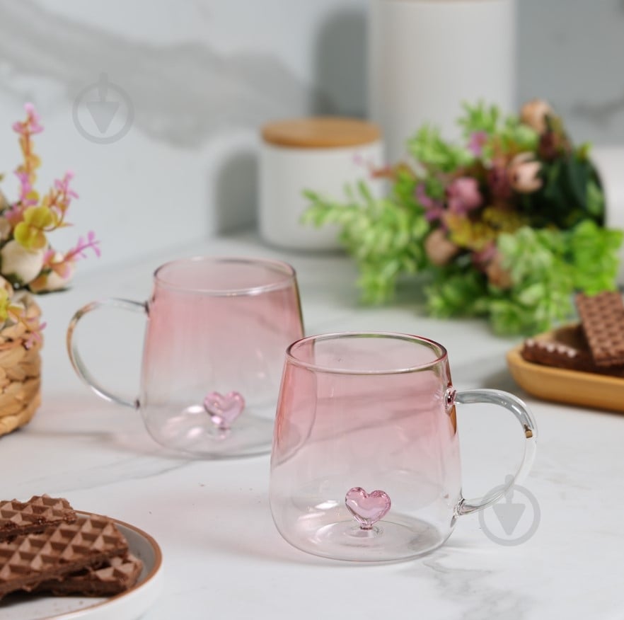 Чашка Fiora Pink Sunset 400 мл - фото 10