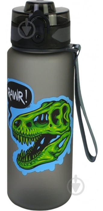 Бутылочка Cool For School Dinosaur 500 мл черная CF61308 - фото 1 Бутылочка Cool For School Dinosaur 500 мл черная CF61308 - фото 1