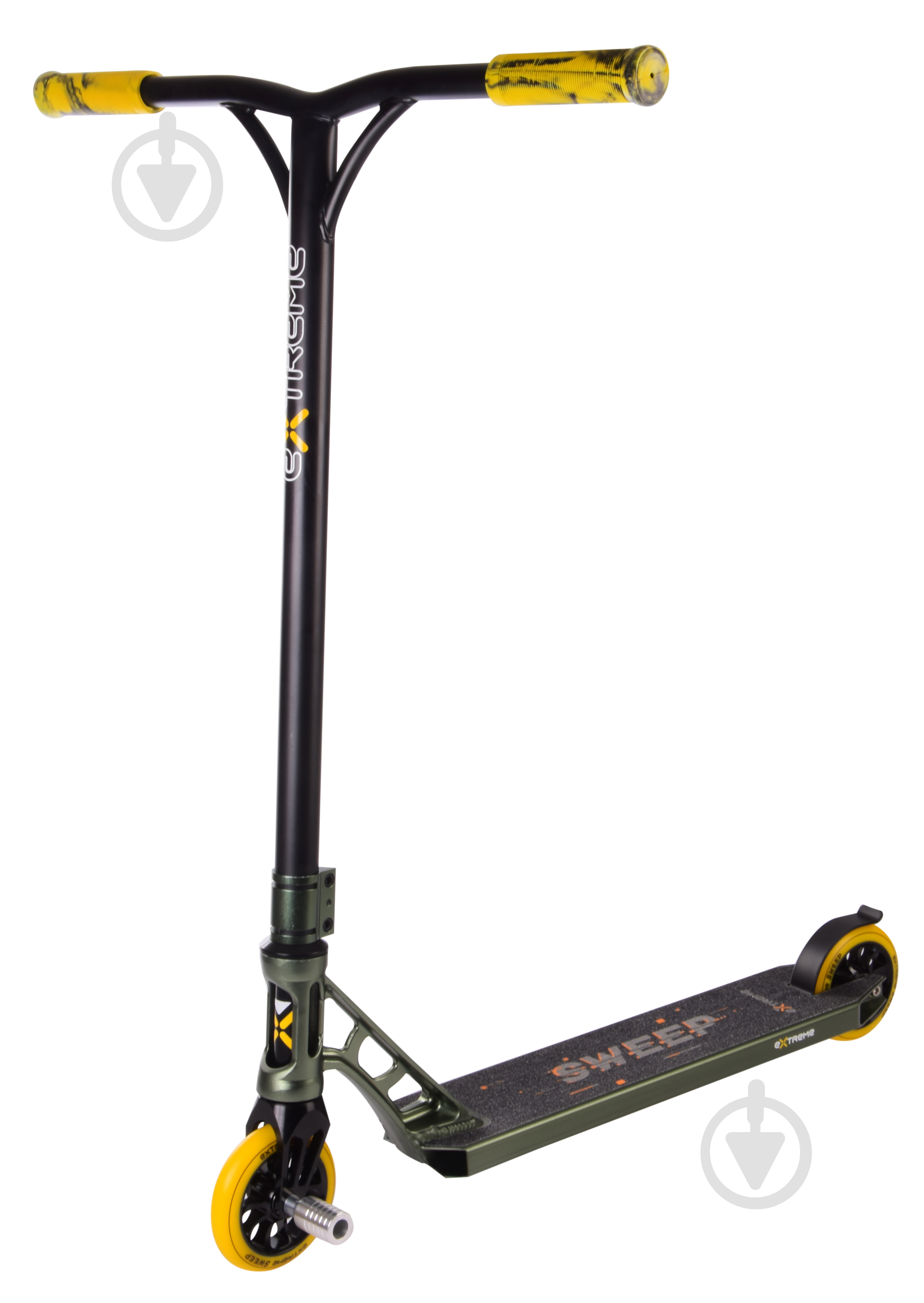 Самокат Extreme Motion трюковый зеленый TR21010 GREEN - фото 3