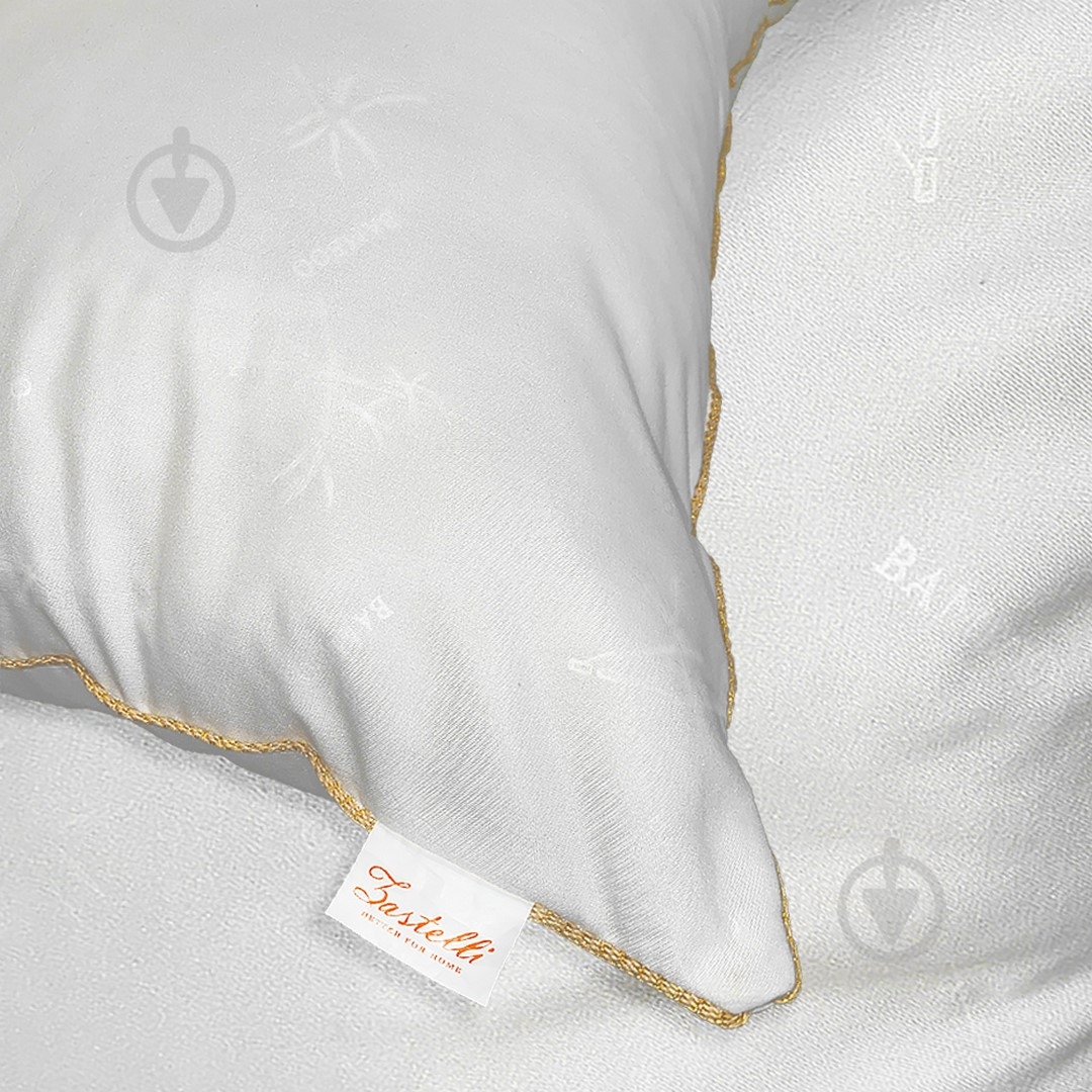 Подушка White Bamboo Zastelli 70x70 см белый - фото 5