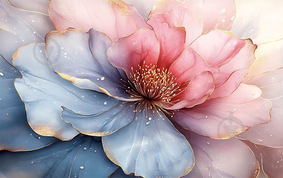 Репродукція Абстракція Квітка 60x98 см Арт Фемелі - фото 1