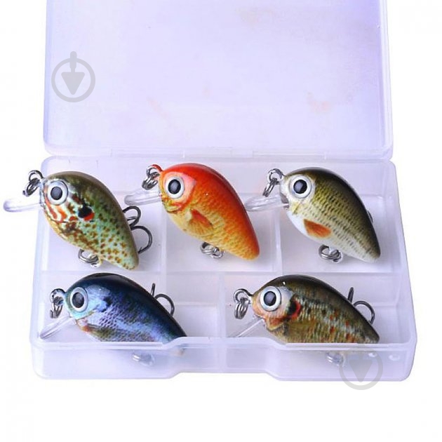 Воблер Fox Chuber Kit 27 мм multicolor 5 шт. - фото 1 Воблер Fox Chuber Kit 27 мм multicolor 5 шт. - фото 1