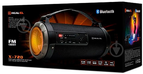 Акустическая система Real-el X-720 2.0 black (X-720 Black) - фото 7