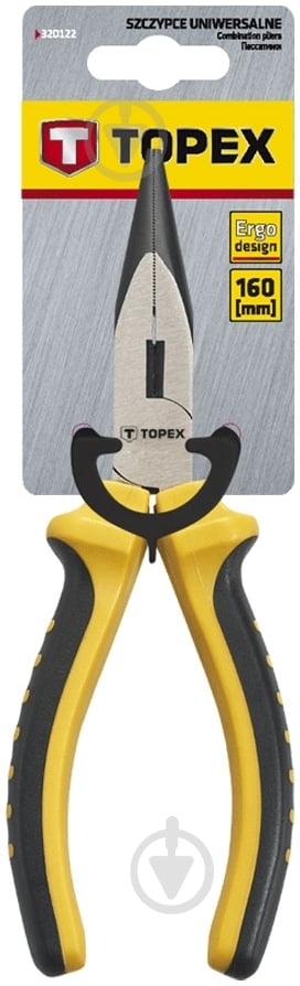 Тонкогубцы Topex 32D101 - фото 1