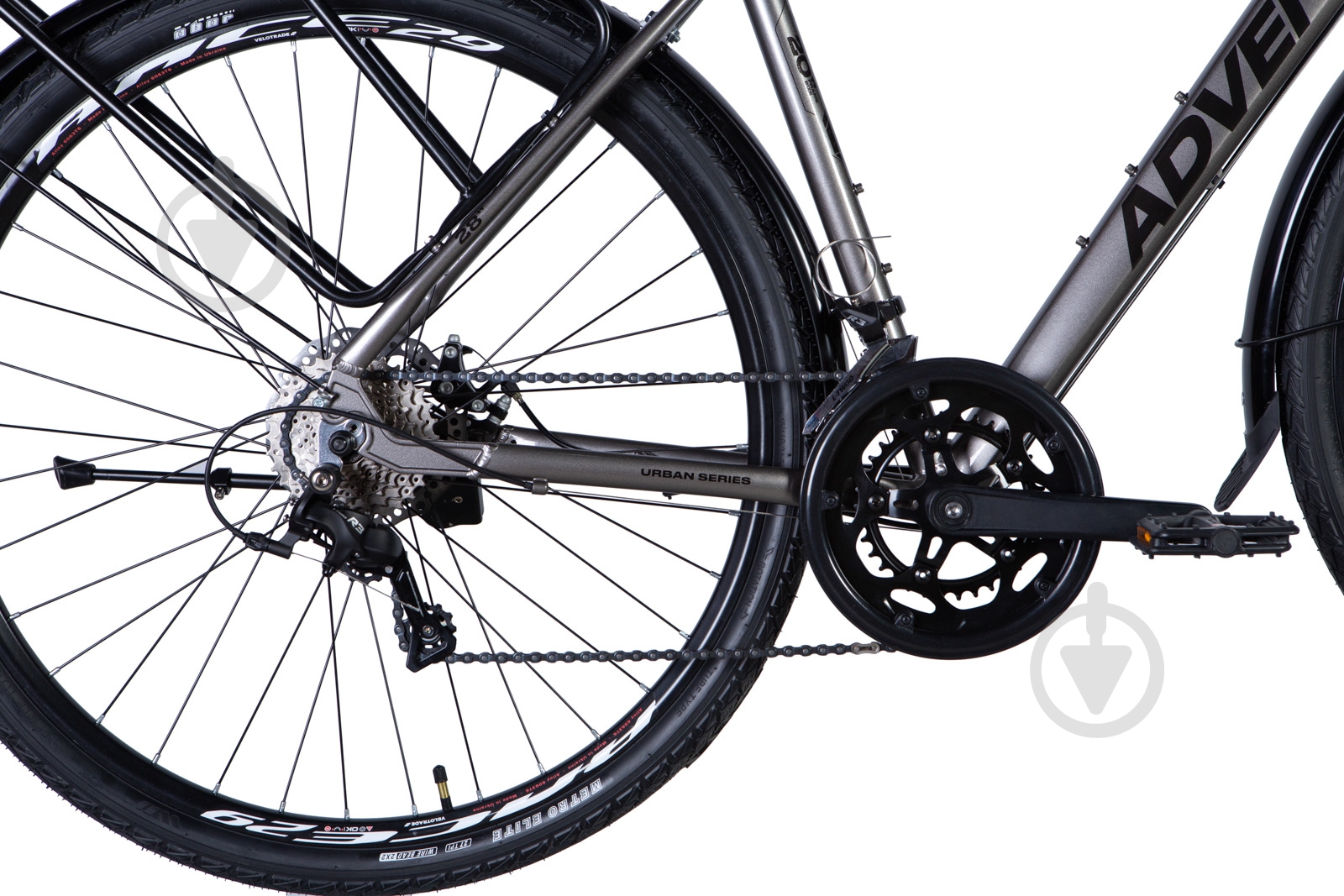 Велосипед Dorozhnik 28" 19.5"(50 см) ADVENT DD CS OPS-D-28-417 серый - фото 3 Велосипед Dorozhnik 28" 19.5"(50 см) ADVENT DD CS OPS-D-28-417 серый - фото 3