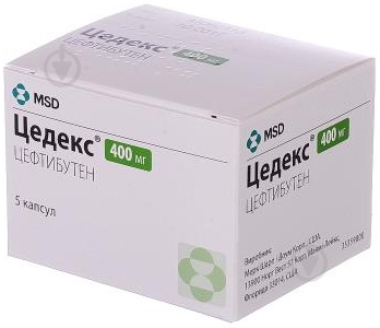 Цедекс капсулы 400 мг - фото 1