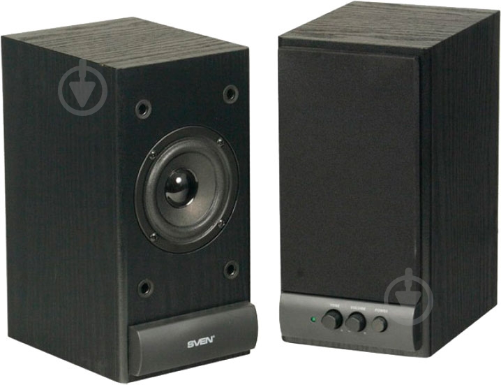 Акустическая система Sven SPS-609 2.0 black - фото 3