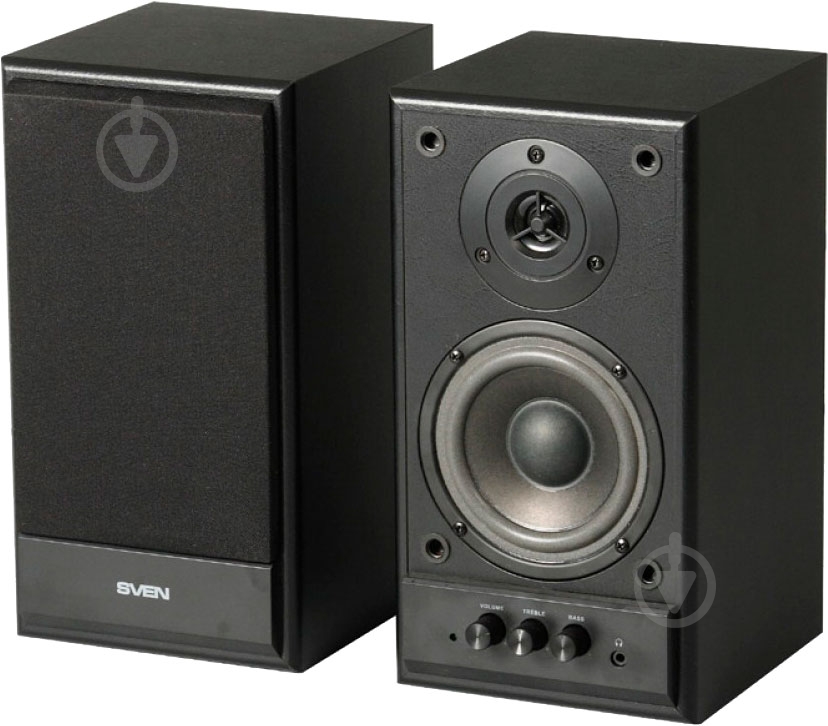 Акустическая система Sven SPS-702 2.0 black - фото 1