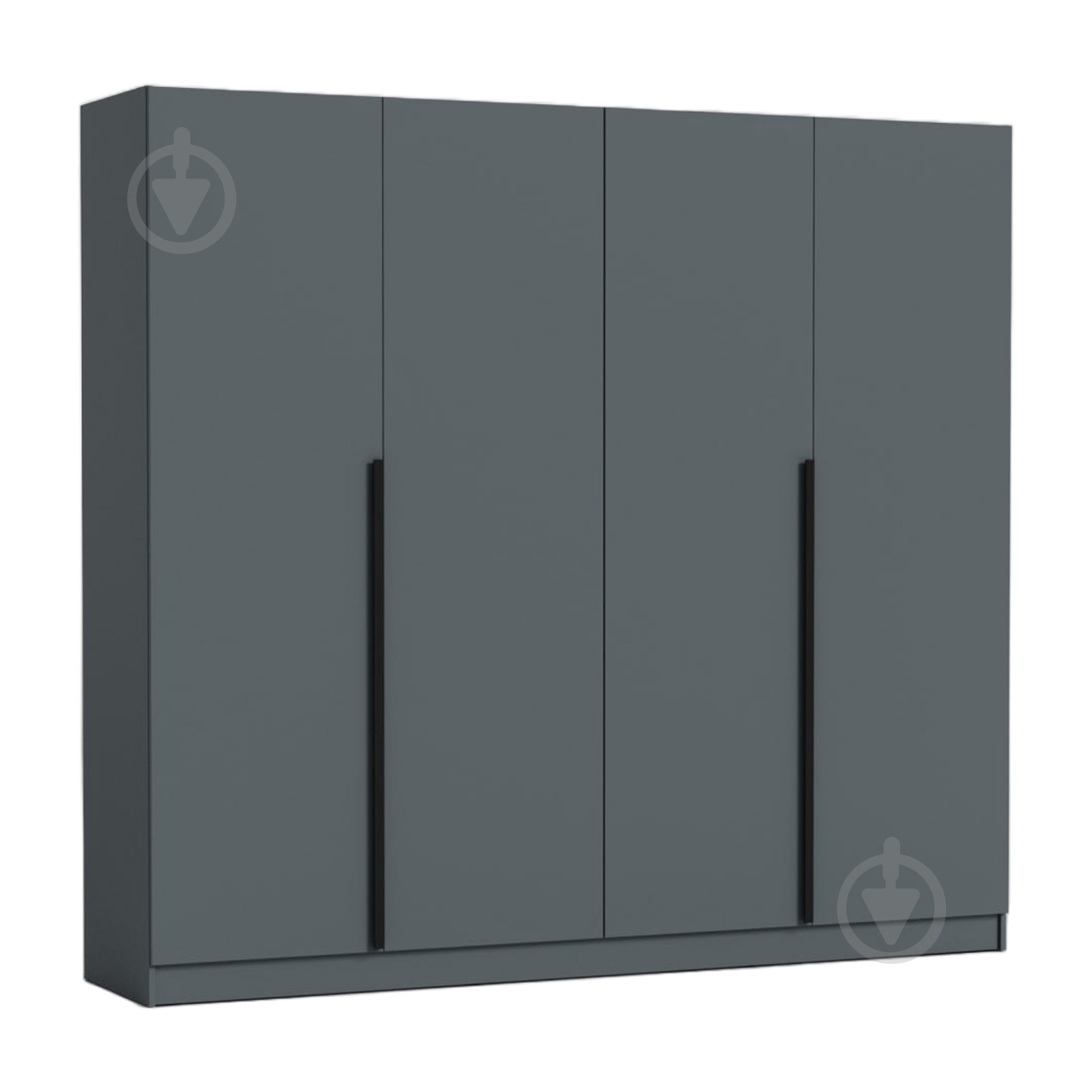 Шкаф Luxe Studio Urban 2200х2400х524 мм антрацит (МЛ000125906) - фото 1