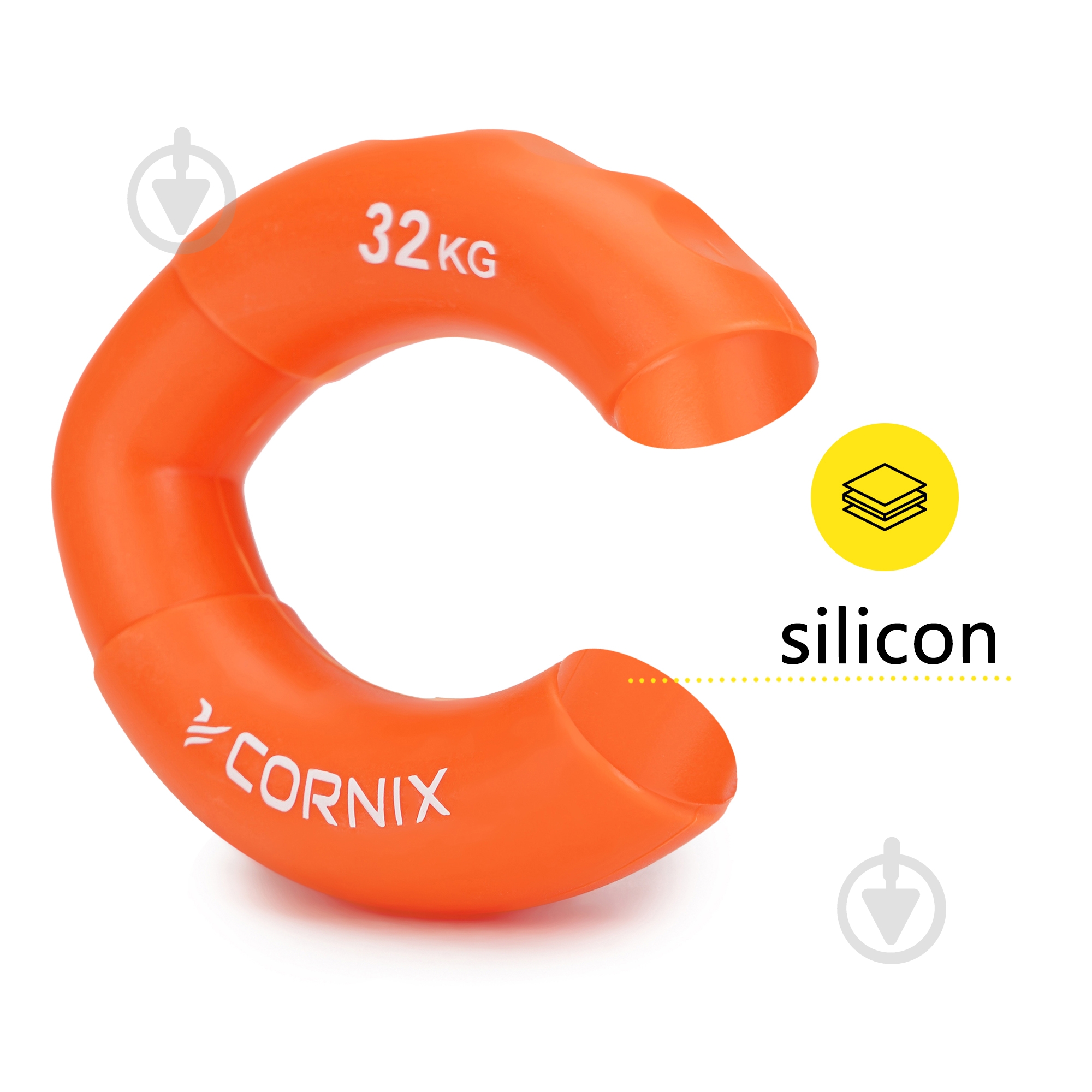 Эспандер кистевой Cornix 32 кг оранжевый XR-0076 - фото 2