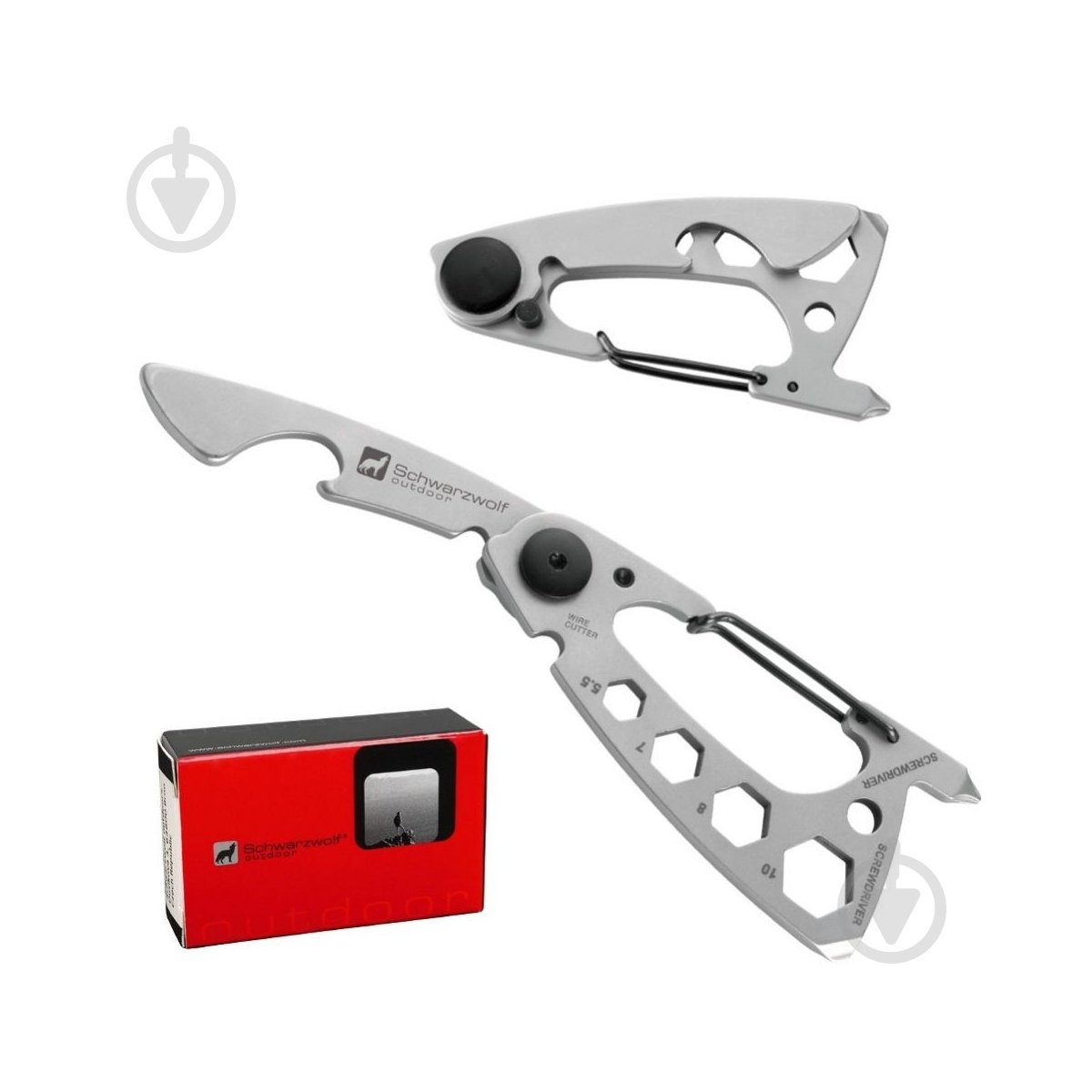 Мультитул Schwarzwolf 10 функций F6000300AJ3 - фото 1 Мультитул Schwarzwolf 10 функций F6000300AJ3 - фото 1
