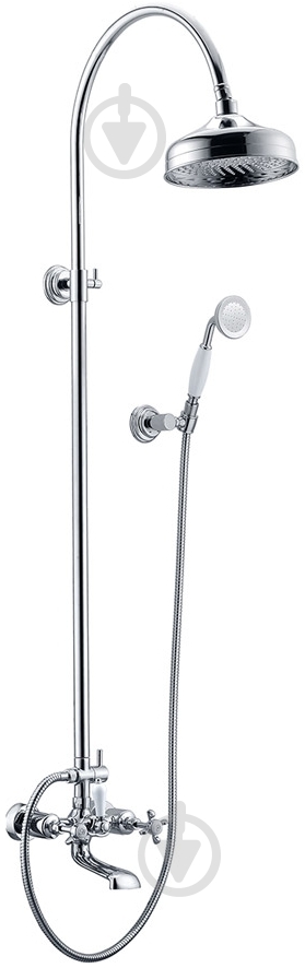 Душова система Imprese Cuthna T-10280 stribro - фото 1