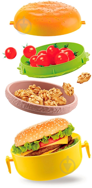 Ланч-бокс Titiz Plastik Hamburger AP-9080 - фото 2