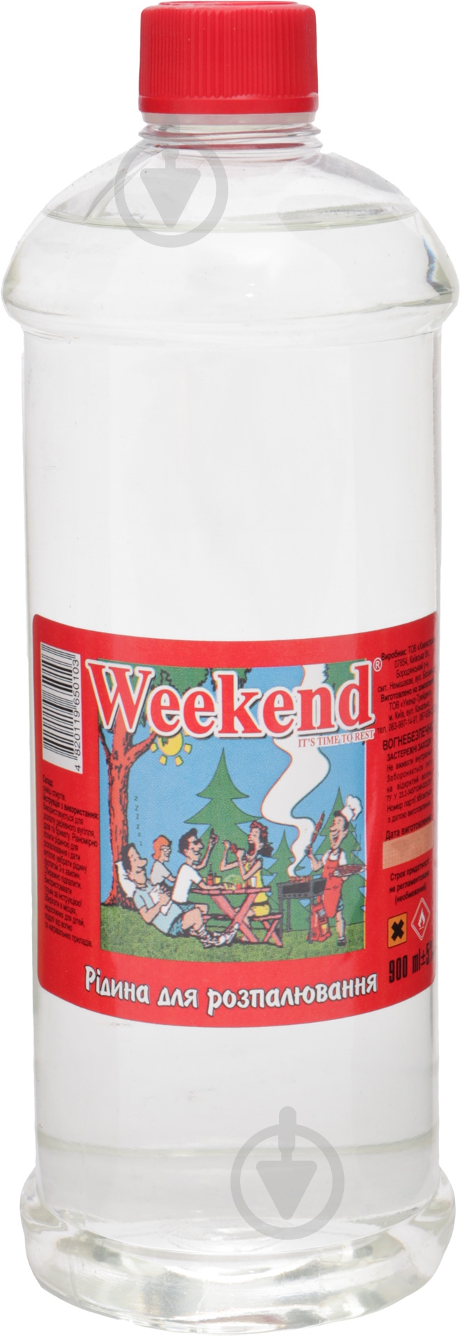 Жидкость Weekend для розжига 900 мл - фото 1