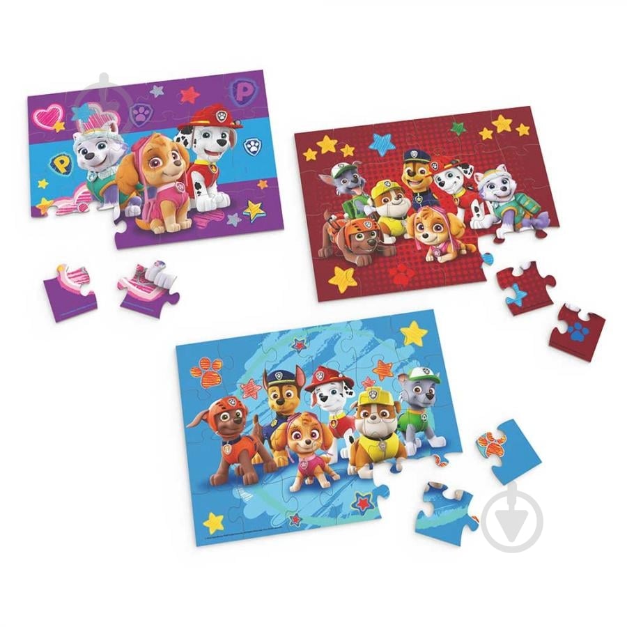Пазл дерев’яний Spin Master дерев’яний 3 в 1 Цуценячий патруль 21х28 см SM98297/6066794 - фото 4 Пазл дерев’яний Spin Master дерев’яний 3 в 1 Цуценячий патруль 21х28 см SM98297/6066794 - фото 4