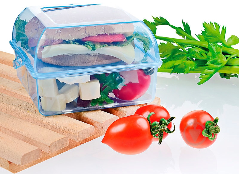 Ланч-бокс Titiz Plastik прозрачный AP-9081-TR - фото 3 Ланч-бокс Titiz Plastik прозрачный AP-9081-TR - фото 3