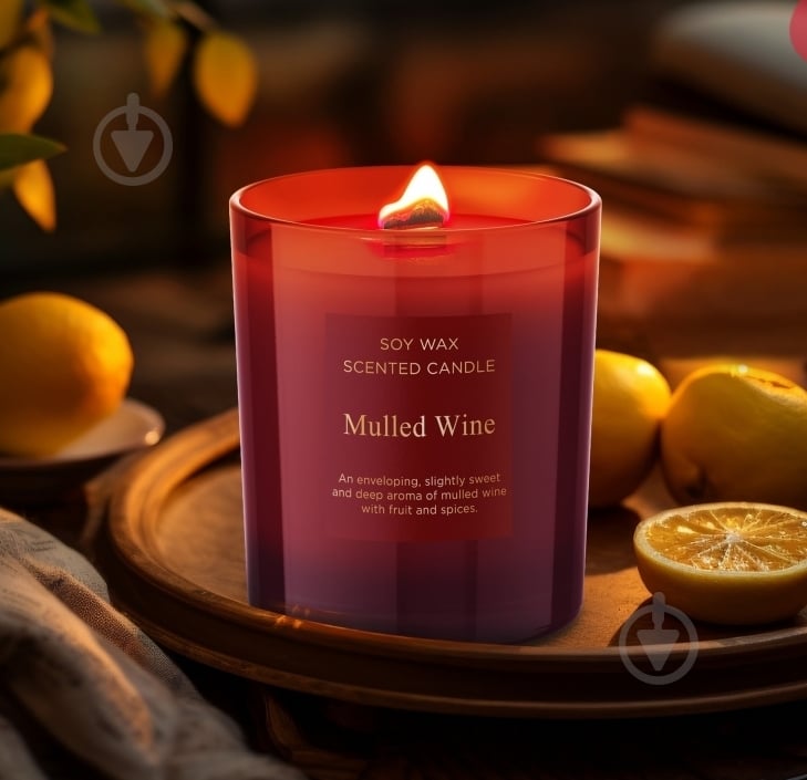 Свеча ароматическая Bartek Candles Глинтвейн 240 г - фото 2