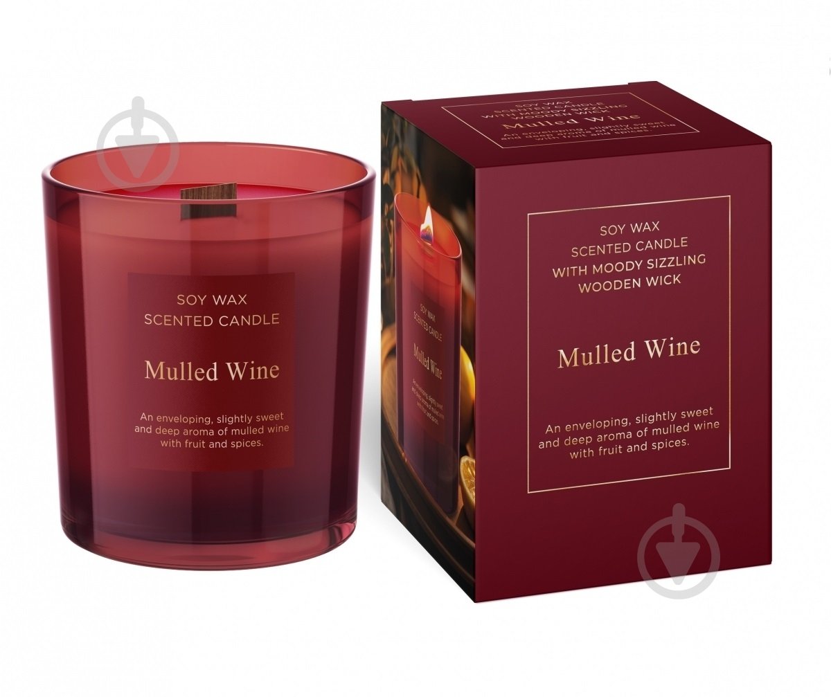 Свеча ароматическая Bartek Candles Глинтвейн 240 г - фото 1