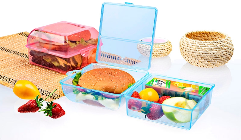 Ланч-бокс Titiz Plastik фиолетовый AP-9081-PR - фото 2