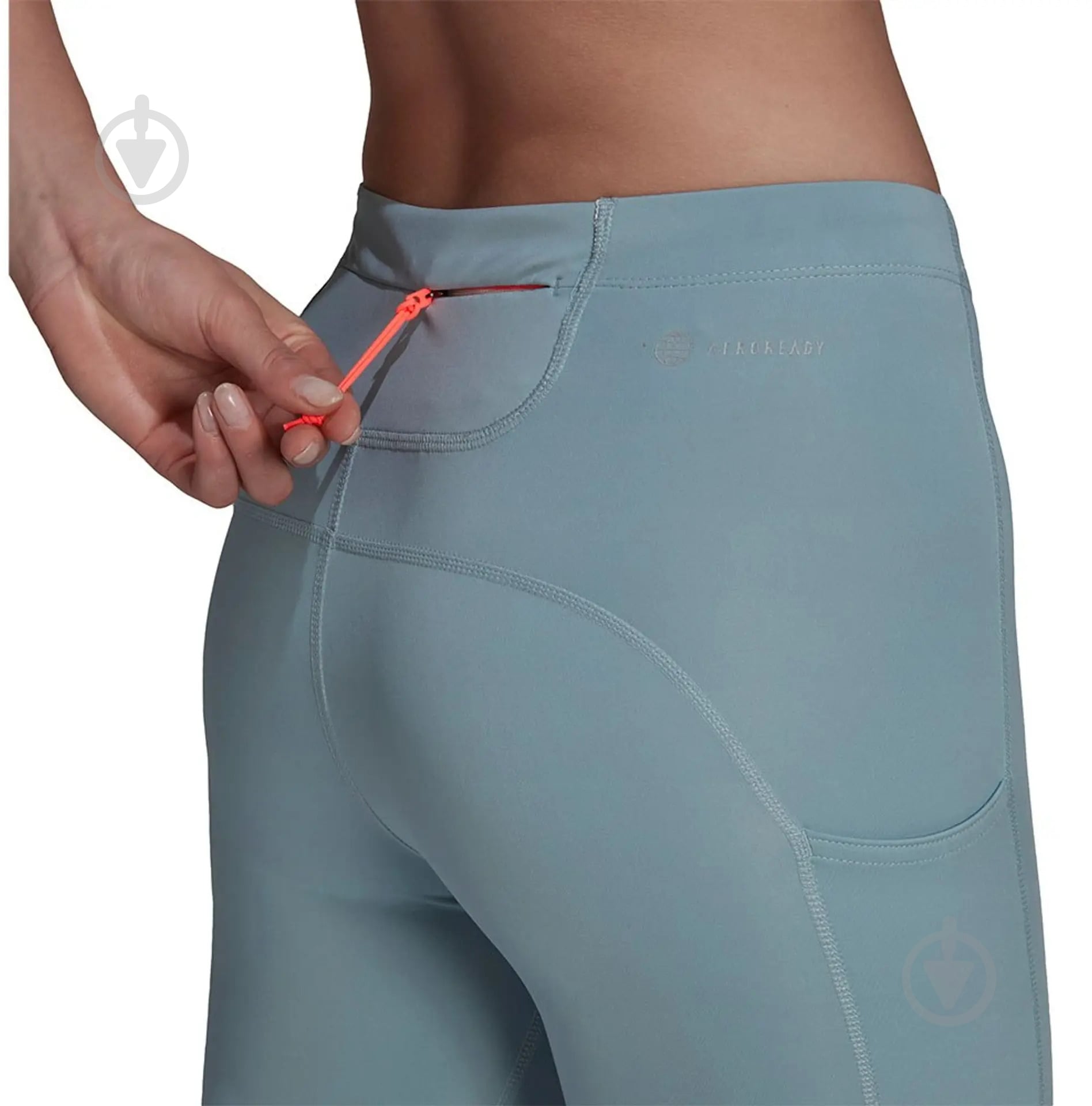 Тайтсы Adidas HB9244 р. XS голубой - фото 2 Тайтсы Adidas HB9244 р. XS голубой - фото 2