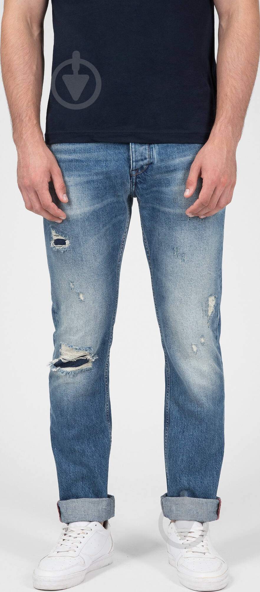 Джинсы Tommy Hilfiger STRAIGHT DENTON BITONTO INDIGO MW0MW07065-911 р. 32-32 синий - фото 1 Джинсы Tommy Hilfiger STRAIGHT DENTON BITONTO INDIGO MW0MW07065-911 р. 32-32 синий - фото 1