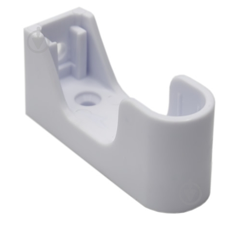 Держатель трубы Poliplast 0118 BS/D белый - фото 1