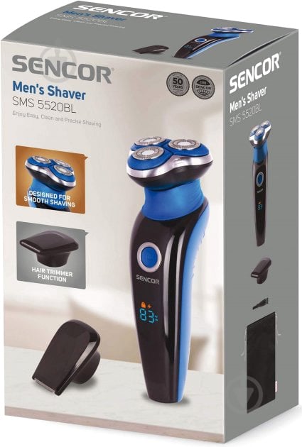 Электробритва Sencor SMS 5520BL - фото 9