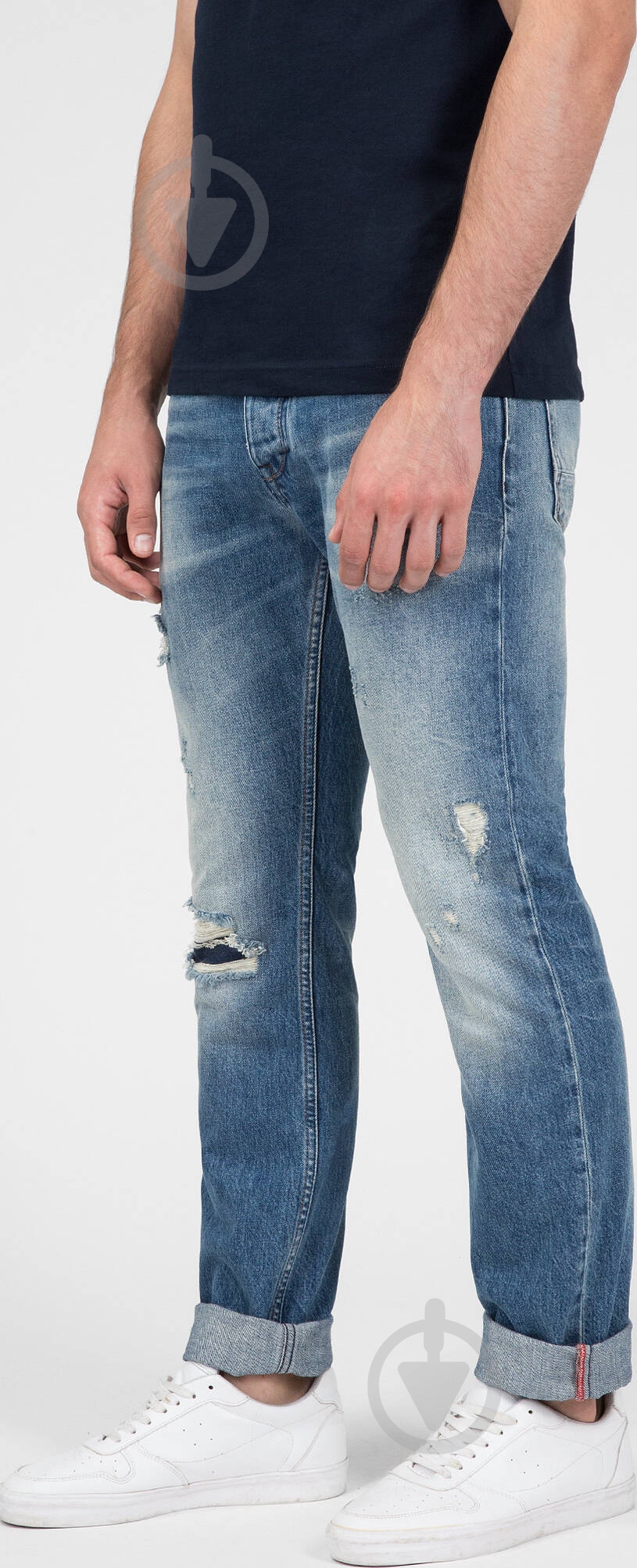 Джинсы Tommy Hilfiger STRAIGHT DENTON BITONTO INDIGO MW0MW07065-911 р. 32-34 синий - фото 2 Джинсы Tommy Hilfiger STRAIGHT DENTON BITONTO INDIGO MW0MW07065-911 р. 32-34 синий - фото 2