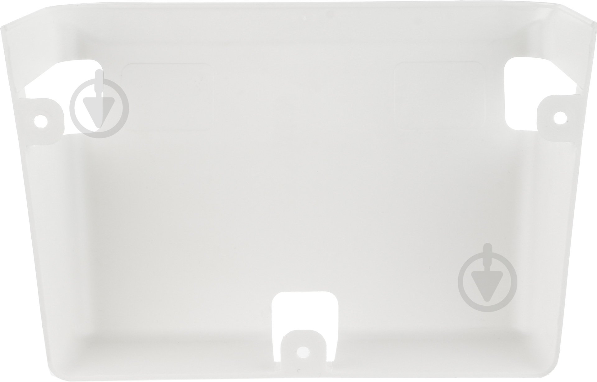 Кассета для обуви белая 240х180х150 мм - фото 2