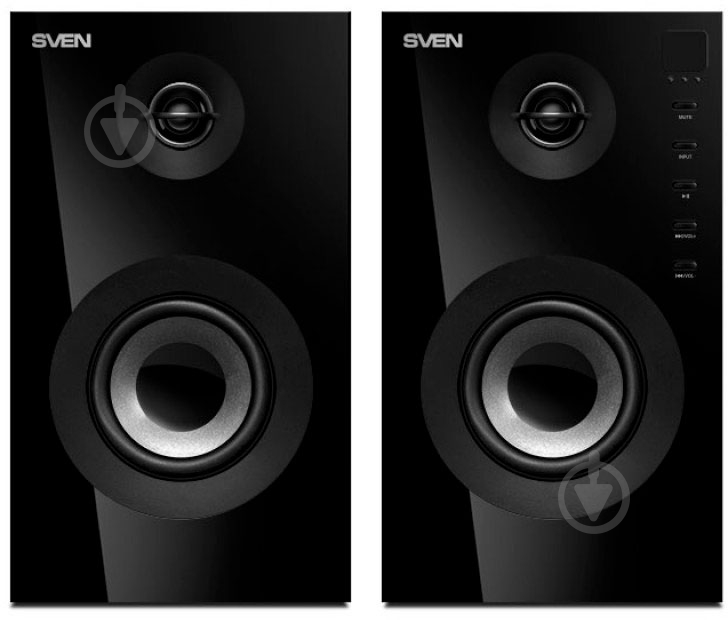 Акустическая система Sven SPS-615 2.0 black - фото 2