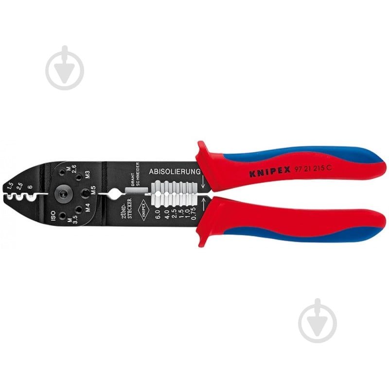 Клещи KNIPEX 97 21 215 C - фото 1 Клещи KNIPEX 97 21 215 C - фото 1