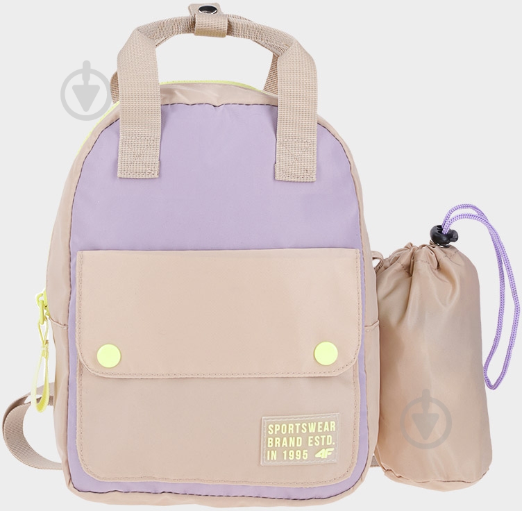 Рюкзак 4F BACKPACK F207 4FJRSS23ABACF207-52S фиолетовый - фото 2 Рюкзак 4F BACKPACK F207 4FJRSS23ABACF207-52S фиолетовый - фото 2