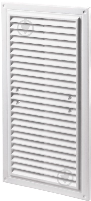 Решетка Домовент ДВ 215x175с М пластик белый - фото 1