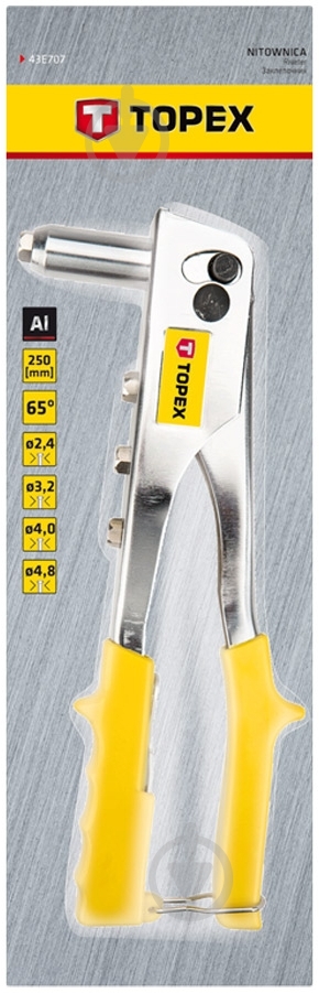 Ключ заклепочный Topex 43E707 - фото 2