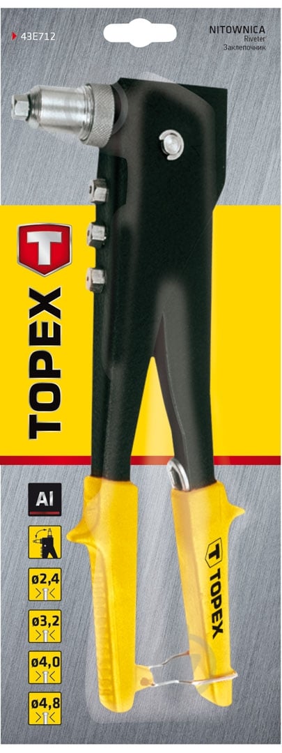 Ключ заклепочный Topex 43E712 - фото 2