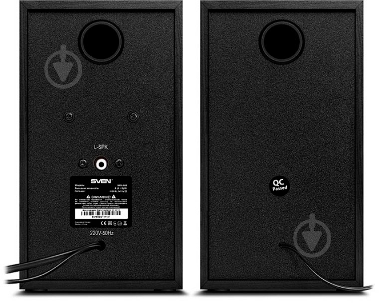 Акустическая система Sven SPS-608 2.0 black - фото 3