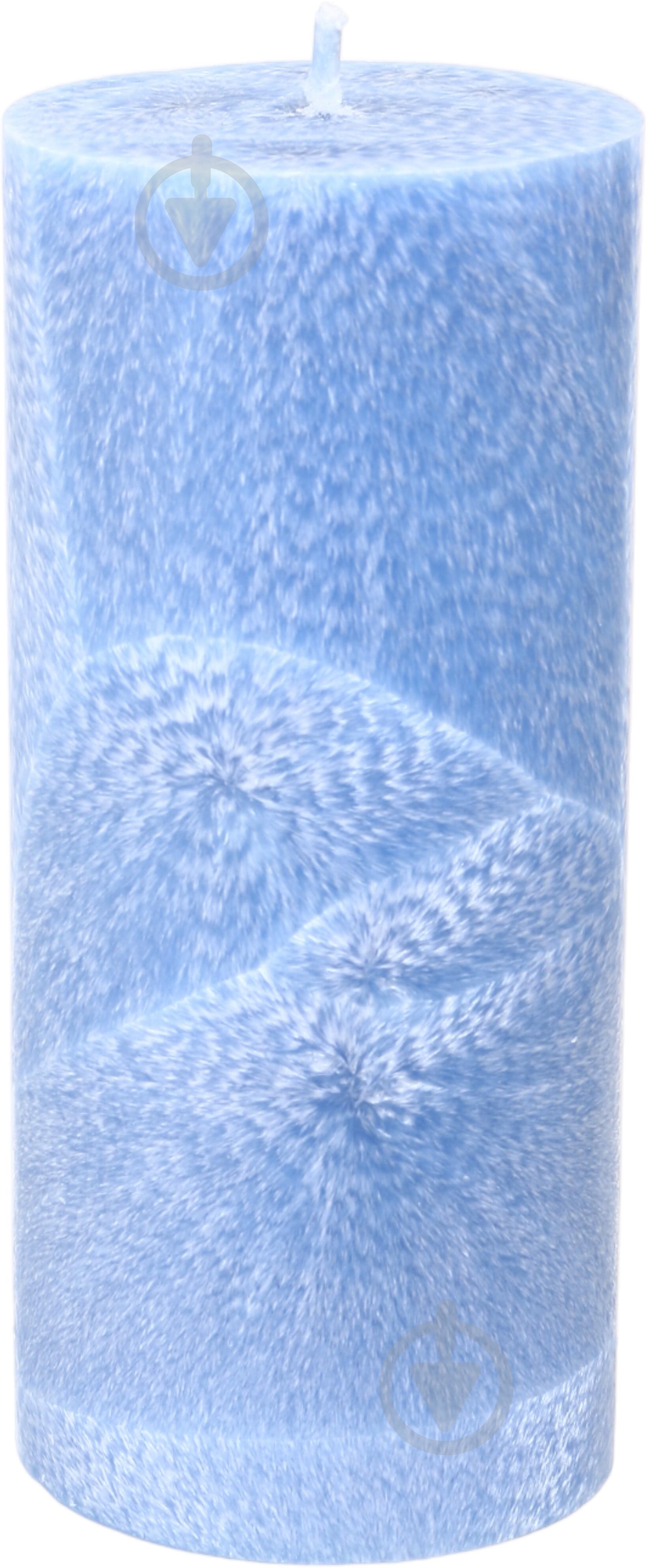 Свічка Циліндр блакитний WP10 70/150 CandlesBio - фото 1