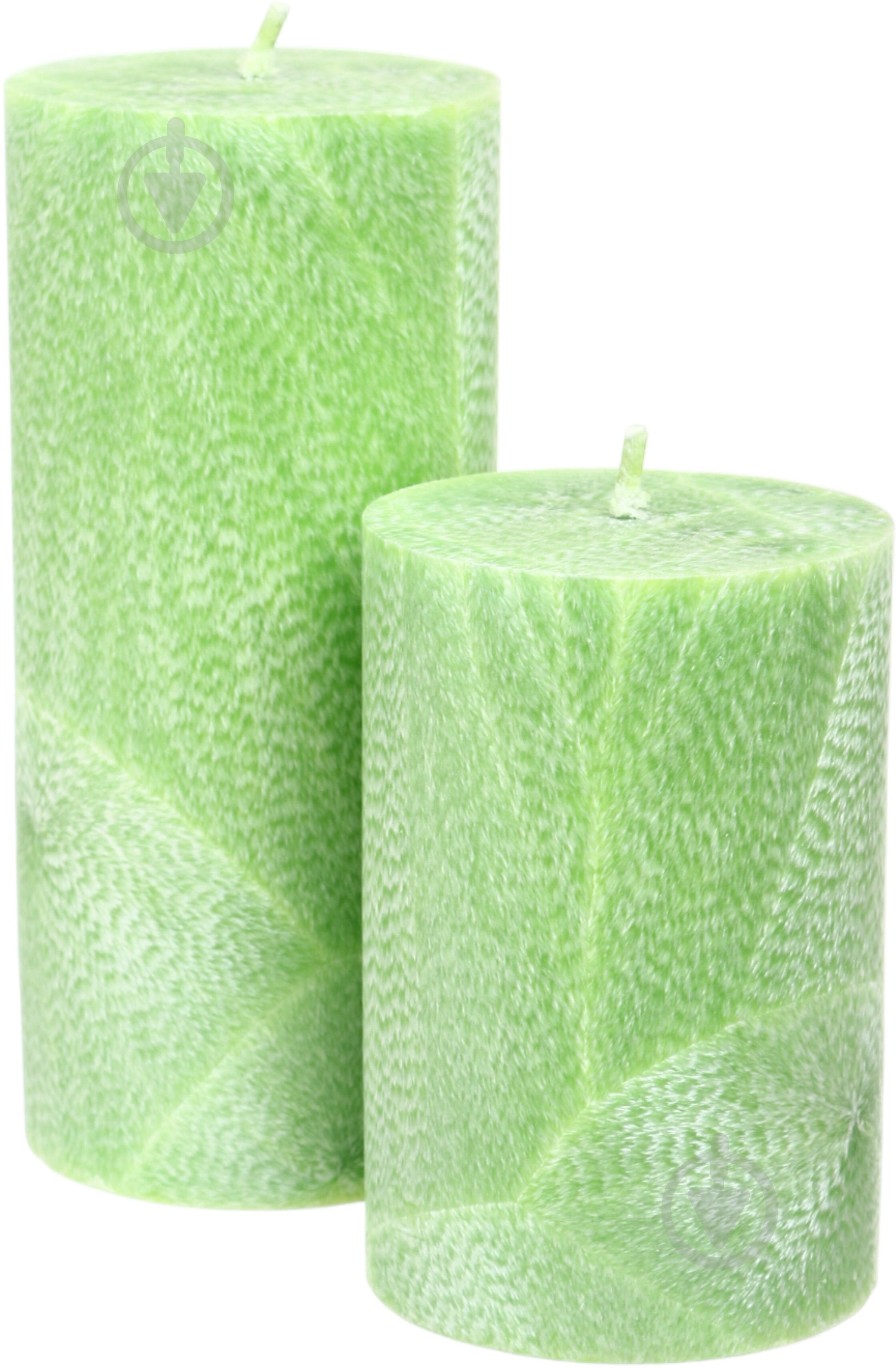 Свеча Цилиндр лайм WP02 70/100 CandlesBio - фото 3
