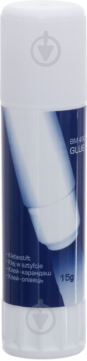 Клей-карандаш BM.4907 15 г Buromax - фото 1 Клей-карандаш BM.4907 15 г Buromax - фото 1