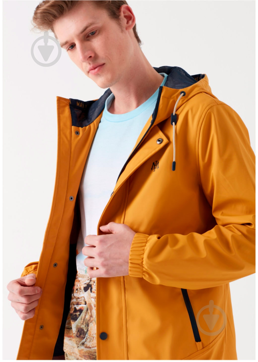 Куртка мужская демисезонная Mavi HOODED JACKET 010240-30646 р.XL - фото 3 Куртка мужская демисезонная Mavi HOODED JACKET 010240-30646 р.XL - фото 3