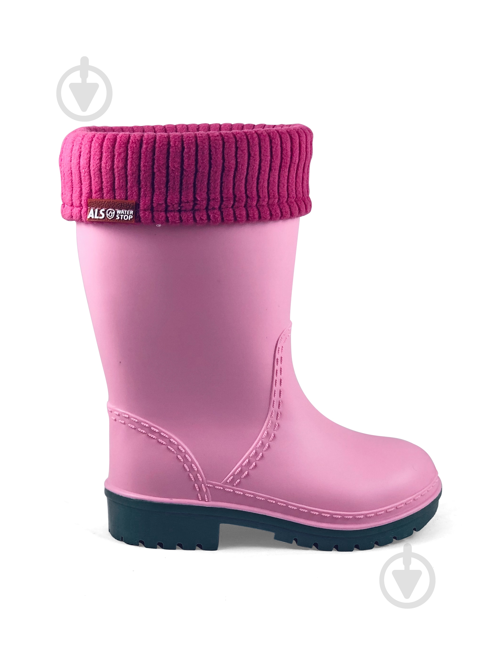 Сапоги резиновые для девочекдетские Alisa Line Win размер 36 розовый - фото 2
