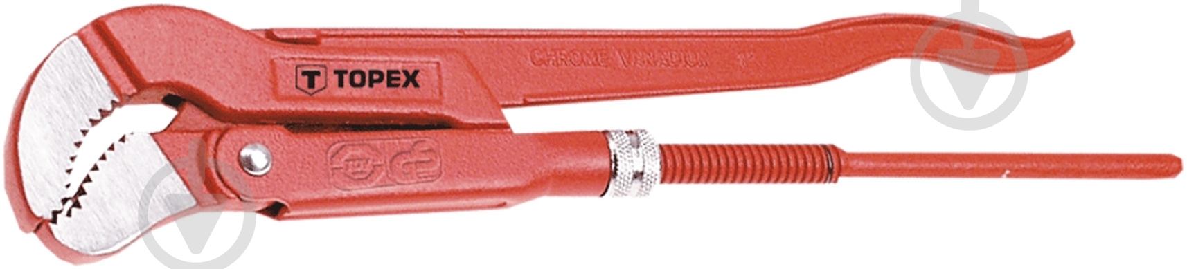 Ключ трубный Topex 34D702 - фото 1