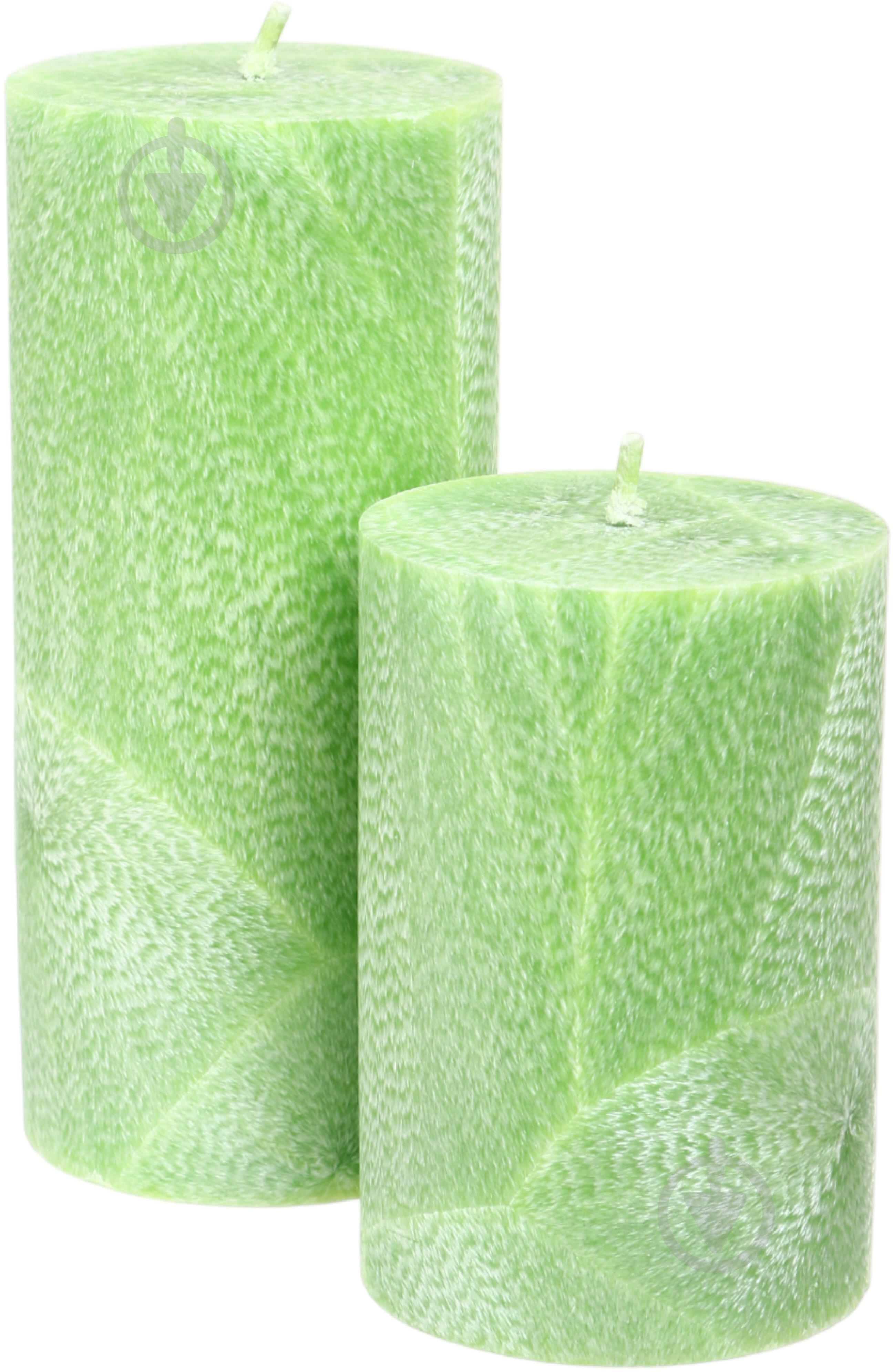Свеча Цилиндр лайм WP02 70/150 CandlesBio - фото 3