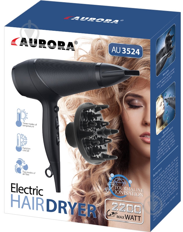 Фен Aurora AU 3524 - фото 3